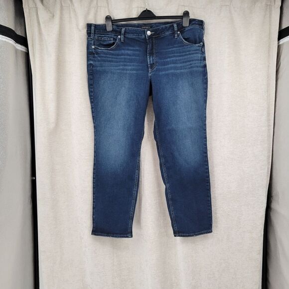 SILVER Jeans Suki Straight Women's Plus Size 24 - Picture 2 of 11